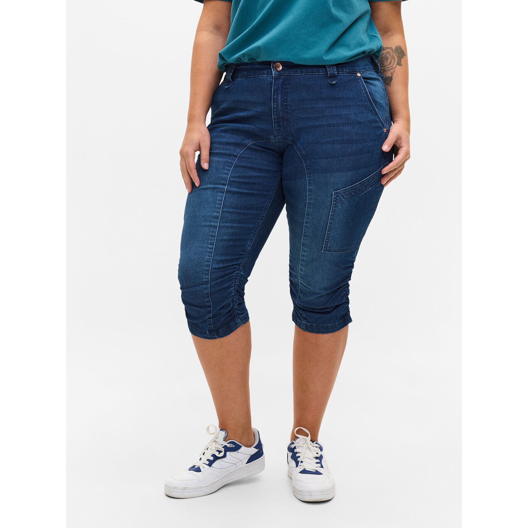 Zizzi Farmer rövidnadrág J10111A Sötétkék Slim Fit - Pepit.hu