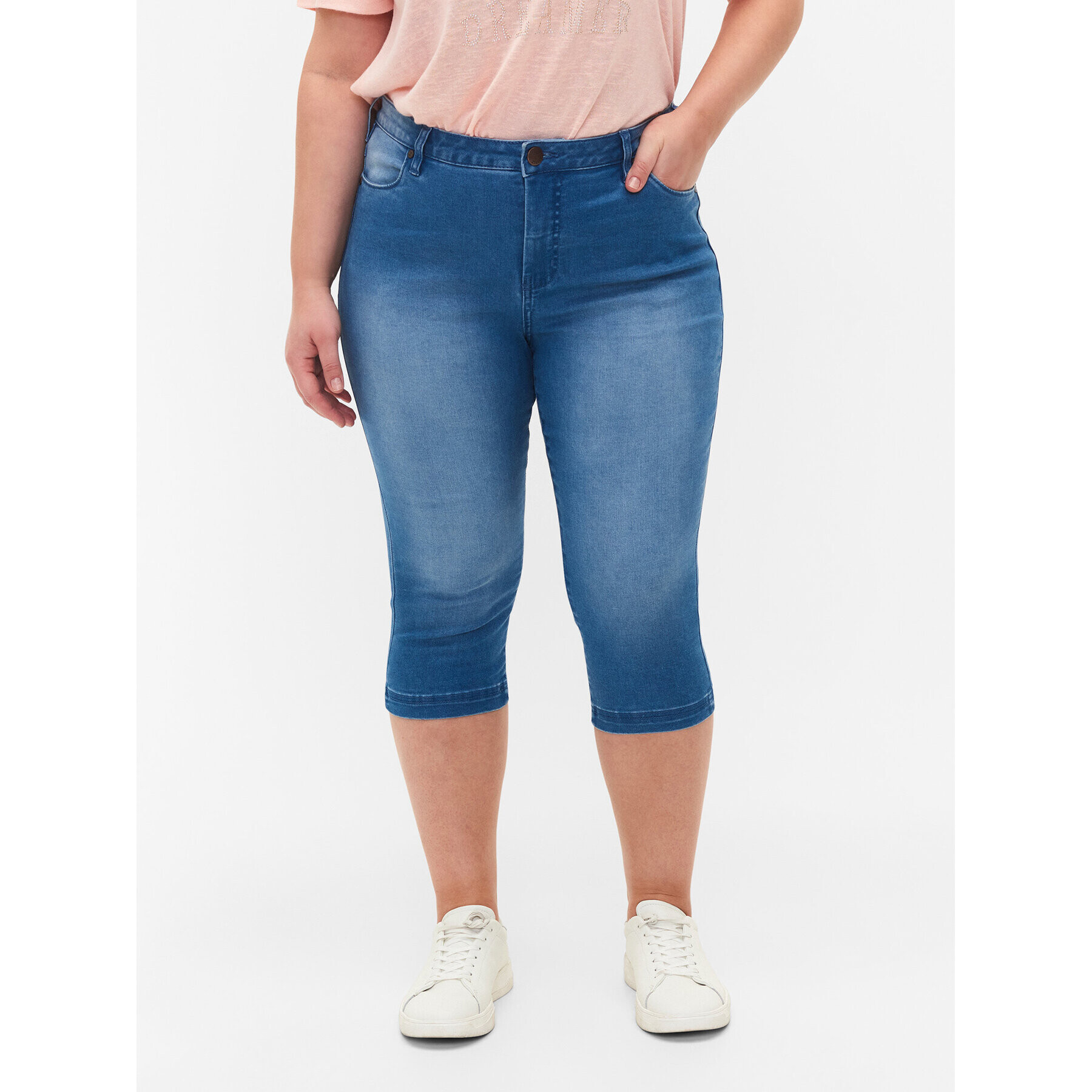 Zizzi Farmer rövidnadrág O10305H Kék Slim Fit - Pepit.hu